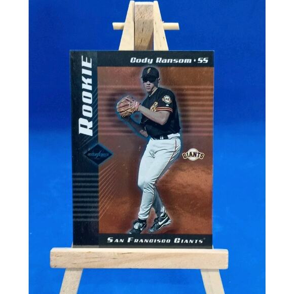 Cody Ransom Rookie #268 Leaf Limited 2001 Donruss SP 471/1000 - Picture 1 of 5